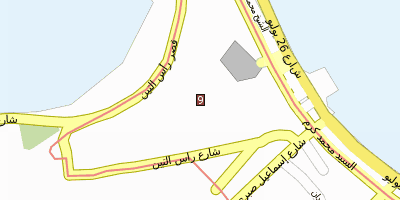 Hafen von Alexandria Alexandria Stadtplan