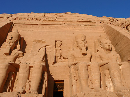 Foto Tempel mit Himmel