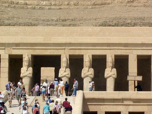 Tempel der Hatschepsut Foto 