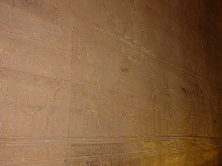 Foto Hieroglyphen - Edfu
