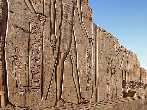 Foto Hieroglyphen - Kôm Ombo