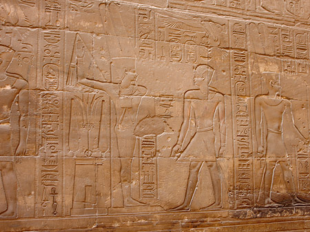 Hieroglyphen Foto 