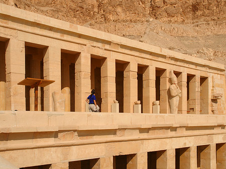 Fotos Eingang zu Tempel der Hatschepsut | 
