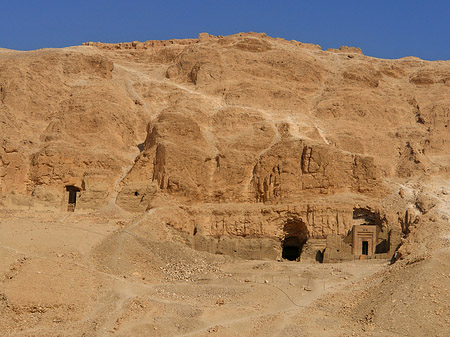 Eingang zu Tempel der Hatschepsut Foto 